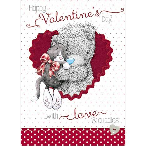 Tatty Teddy with Cat Me to You Bear Valentine's Day Card £1.79